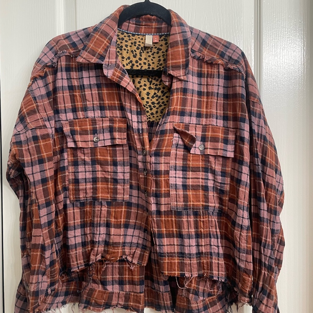 Anthropologie Pilcro Plaid Shirt